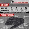 WOLF TACTICAL Gloves - Tactical Airsoft Paintball Gloves for Men - Non-Slip Touchscreen, Durable view 4