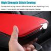 LEXLEY Armrest Box Cover Center Console Pad Waterproof Anti-Scratch Leather Protector Covers For Dodge Charger 2011-2023/Chrysler 300 2015-2022-Black Stitches view 4