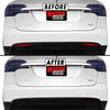 PreCut Vinyl Smoke Tint for 2016-2022 Tesla Model X Reflector (3. Reflector, 20% Dark Smoke) view 1