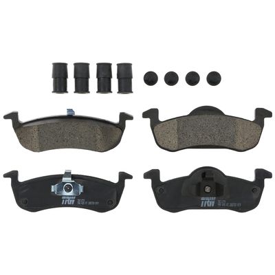 TRW Pro TRC1279 Disc Brake Pad Set For Ford Expedition 2007-2017, Rear, And Other Applications