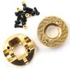 Yeah Racing KYMX-003 Brass Front Steering Knuckle 12g : Kyosho Mini-Z 4x4 MX-01 view 1
