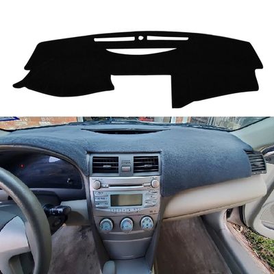 KEDAKEJI Car Carpet Dashboard Cover,Dash Cover Mat Compatible with Toyo ta Camry 2007 2008 2009 2010 2011 (Black)