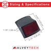 AlveyTech Rear Fender Reflector Assembly - Fits The Baja Motorsports MB165 & MB200, Massimo Warrior MB200, Falcon 200, 196cc 6.5 Hp Mini Bike Accessories, Go-Kart Parts, Dirt Pit Bikes, DIY Install view 3