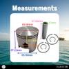 Asaki Piston Kit Compatible with Tohatsu Nissan 2 Stroke Outboard 35/40 hp 361-00001-0 STD with Ring view 4