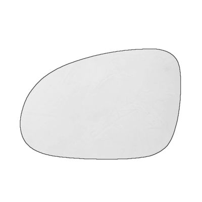 Driver Side Mirror Glass Left Replacement for 2004-2012 VW Volkswagen Passat Rabbit Jetta GTI EOS R32 Pre-Installed Adhesive