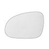 Driver Side Mirror Glass Left Replacement for 2004-2012 VW Volkswagen Passat Rabbit Jetta GTI EOS R32 Pre-Installed Adhesive view 1