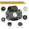UTV LED Dome Light 12V with Switch, Rfroad Lighting Universal Roll Bar Mount LED White Lights Interior Dome Light for UTV ATV Polaris RZR Can Am Car Golf Cart view 3
