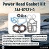 3A1-87121-0 Power Head Gasket Kit Replacement for Tohatsu Nissan 25 30 HP Outboard 2-Stroke Engines M25C M30A NS25C NS30A 1996-2005 view 2