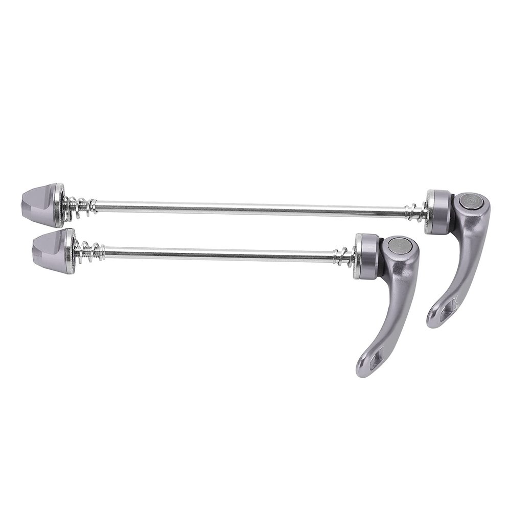 SUNGOOYUE Hub Quick Release Skewer Lever, 1 Pair Aluminum Alloy Axle Quick Release Skewer Levers Front 100mm Rear 135mm Quick Release Axle Skewers for Road