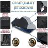 SBU Jet Ski Cover Compatible for SEA DOO BOMBARDIER SEA-DOO GTX Pro 130 2022 Rental Model Personal Watercraft PWC Jetski Jet Ski Cover view 2