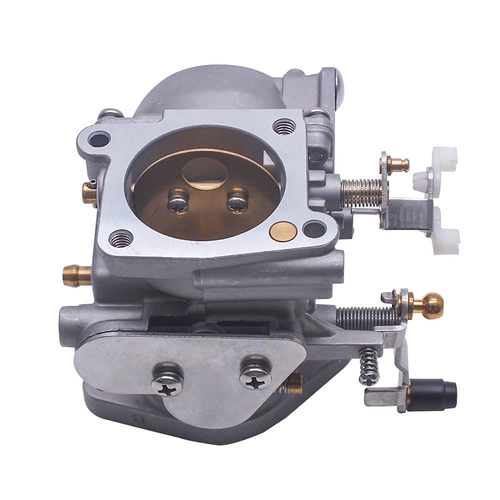 OVERSEE 688-14302-08 Carburetor Assembly for Yamaha 2 Stroke 50HP 75HP 85HP Boat Engine Outboard Engine 688-14302
