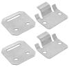 EVGATSAUTO Seat Hinge, 2 Sets 1011652/1012412 Seat Hinge Kit Male Female Replacement for Car DS 1979Up Gas Electric Car view 2