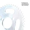 Dilwe Sprocket, 25H - 47T - 3 Holes - Rear Sprocket Electric Scooter Sprocket Replacement Accessory view 3