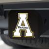 FANMATS 27854 Appalachian State University Black Metal Hitch Cover - 3D Color Emblem with Metal Chrome 3D Logo Emblem Easy Installation on Truck, SUV, Car - Ideal Gift for Die Hard NCAA Fan view 2