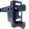 Wallace Flynn Thumper Guard Heavy-Duty PRO Bed Frame Bracket Bumpers, Protects Walls from Damage (Set of 4) Black view 2