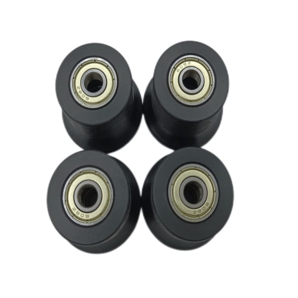 Set of 4 Sliding seat Bracket Roller Fits Blaze, Classic, Elite, Motivator2, Pr1000, Sport, Conquest, Ultimate2, Schwinn Comp, Revolution NOT Fits Power Pro/Motivator1/Ultamate1for BOWFLEX