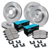 R1 Concepts Front and Rear Brake Kit Fits 2013-2015 Mercedes-Benz GLK250 view 1