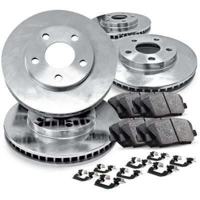 R1 Concepts Front and Rear Brake Kit Fits 1989-1992 Toyota Cressida