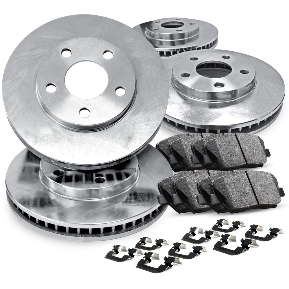 R1 Concepts Front and Rear Brake Kit Fits 1989-1992 Toyota Cressida