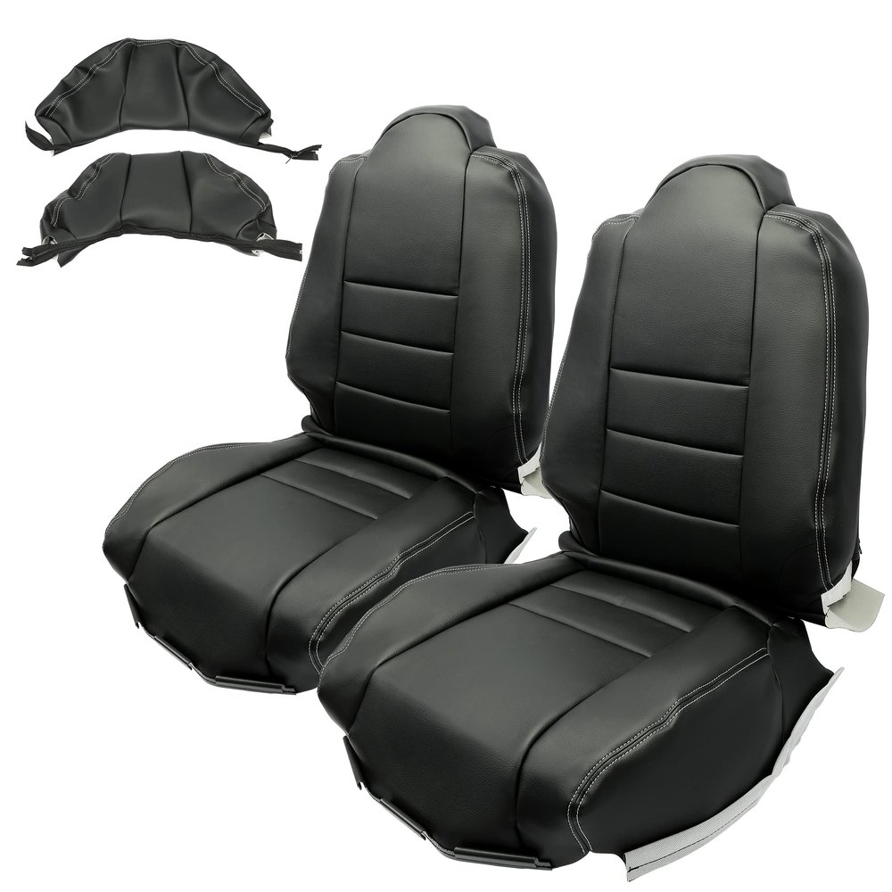 ECOTRIC Synthetic Seat Covers Compatible with 1993 Supra MK4 MKIV