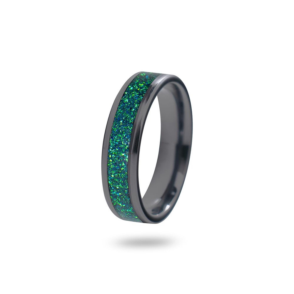 CNICK Tesla Smart Ring Accessories: Ceramic Ring for Model 3/Y/X/S and Cybertruck to Replace Key Card Key fob. (10, Opal)
