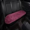Sisha-A Sheepskin Seat Cushion Cover Wholehide Short Wool Seat Pad Natural Fur Car Seat Covers Universal Fit for Most Car, Truck, SUV, or Van Back Amaranth view 1