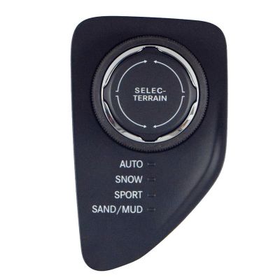 Hconcet Push Button Transfer Case Switch, Black, Compatible with 2014-2019 Jeep Cherokee, 68141876AE