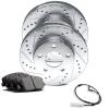 R1 Concepts Rear Brake Kit Fits 2005-2009 Land Rover LR3 view 1