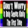 Gear Tatz - Don't Worry it Only Seems Kinky The First Time, Gay Pride - 5 Pack - 3 x 10 inch, Car Magnet - Professionally Made in USA view 1