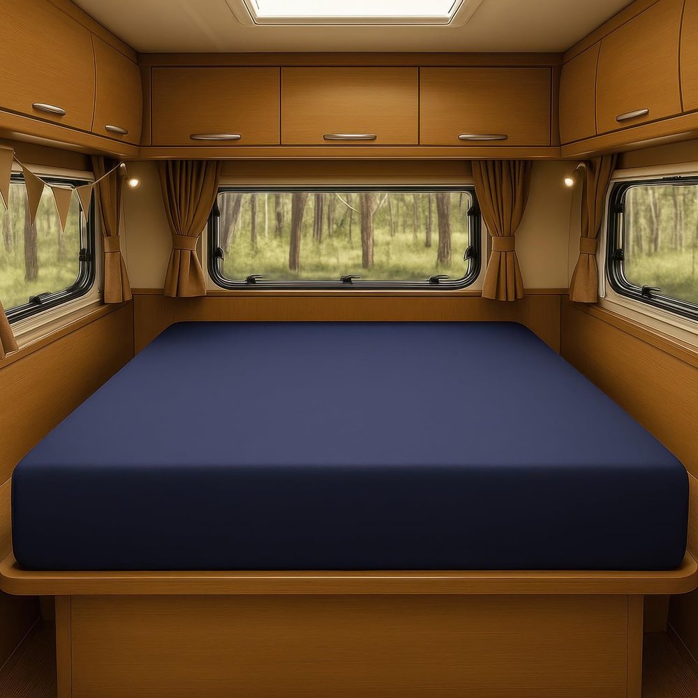 Foamma 4 x 28" x 75", Firm with Water Resistant Cover, Mattress Replacement for RV Bunk, Camper, Truck & Travel Trailer, Back Support, CertiPUR-US Certified, Made in USA