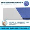 Foamma 3 x 28 x 73 Water Resistant RV Bunk Mattress, Firm High Density Foam, Comfortable and Durable Polyester Cover, Truck, Camper, Travel Trailer, Made in USA view 3