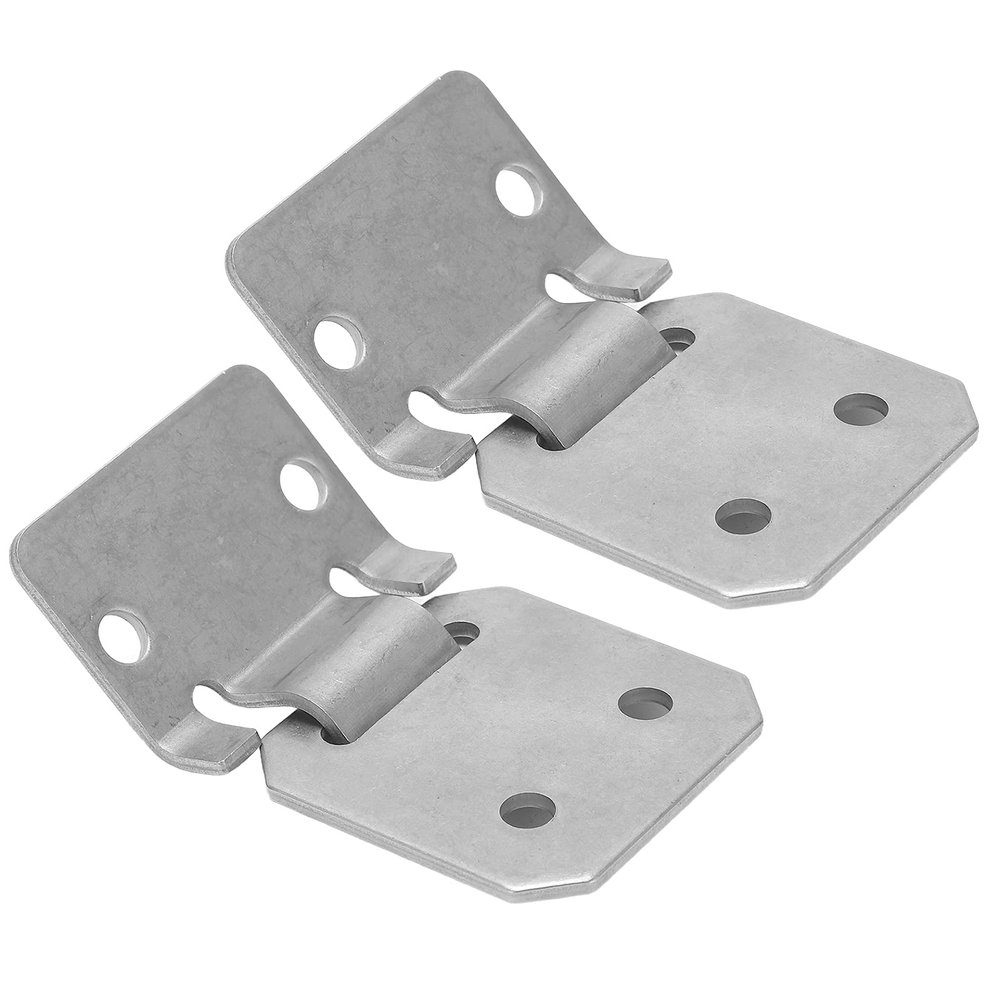 Acouto Cart Seat Hinge Set 1011652/1012412 2 Sets Male Female Seat Bottom Hinge Plate Replacement for Car DS 1979?Up Gas Electric Car Accessories