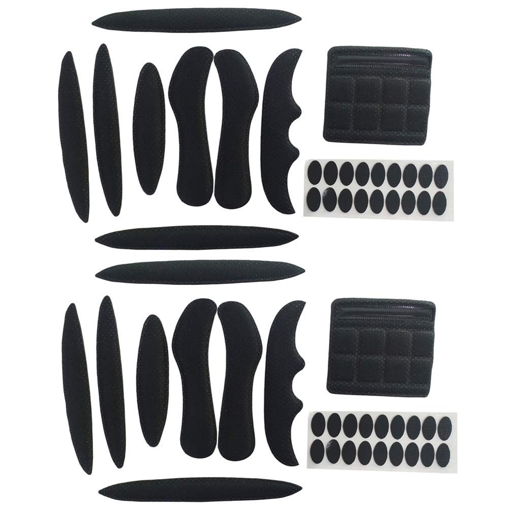 2 Set Helmet Padding Kit Bike Helmet Pad Universal Foam Pads for Bike Motorcycle Cycling Helmet