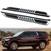 Lequer 2PCS Fits for Chevrolet Chevy Traverse 2018-2022 Running Boards Nerf Bar Side Steps Protector, silver view 1