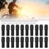 Bike Inline Adjusters, 20Pcs Cable Adjusters Line Adjuster Housing for Bike Shifter or Brake Cable(Black) view 4