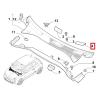 Fydun Wiper Scuttle Panel Cover ABS Wiper Panel Cover Decor Driver Left Hand 735452712 Black Replacement for 500 20092021 view 3