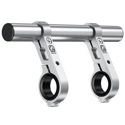 BRCOVAN Aluminum Alloy Handlebar Extender for Bicycle & Motorcycle, Bike Handlebar Extensions with Double Mounting Clamp Bracket, Fit for Round Rails 0.87'' / 1'' / 1.125'' / 1.26'' in Diameter