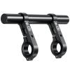 BRCOVAN Aluminum Alloy Handlebar Extender Extensions with 8'' Long Cross Bar with Double Clamp Mounting Base Fit 0.875'' / 1'' / 1.125'' / 1.26'' Handlebars for Bike Bicycle Motorcycle Scooter ATV view 1