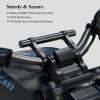 BRCOVAN Aluminum Alloy Handlebar Extender Extensions with 8'' Long Cross Bar with Double Clamp Mounting Base Fit 0.875'' / 1'' / 1.125'' / 1.26'' Handlebars for Bike Bicycle Motorcycle Scooter ATV view 2