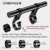 BRCOVAN Aluminum Alloy Handlebar Extender Extensions with 8'' Long Cross Bar with Double Clamp Mounting Base Fit 0.875'' / 1'' / 1.125'' / 1.26'' Handlebars for Bike Bicycle Motorcycle Scooter ATV view 4