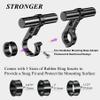 BRCOVAN Aluminum Alloy Handlebar Extender Extensions with 4'' Long Cross Bar, Fit Handlebars 0.875'' / 1'' / 1.125'' / 1.26'' in Diameter, for Bike Bicycle Motorcycle Scooter ATV view 4