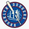 Defunct - Retro Brooklyn Dodgers Baseball Bumper Sticker Window Vinyl Decal 5" view 1