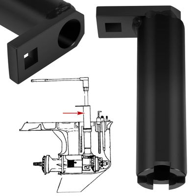 91-43506 Drive Shaft Bearing Retainer Wrench Tool Removal and Installer the Threaded Driveshaft Bearing Retainer Fit for Mercury Mercruiser Gen 1 Gen 2 Mercury 2.0L, 2.4L, 2.5L & All Mercury 3.0 L