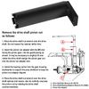 91-43506 Drive Shaft Bearing Retainer Wrench Tool Removal and Installer the Threaded Driveshaft Bearing Retainer Fit for Mercury Mercruiser Gen 1 Gen 2 Mercury 2.0L, 2.4L, 2.5L & All Mercury 3.0 L view 4