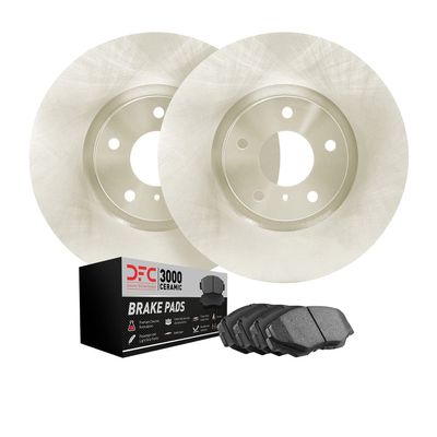 DFC Brake Kit| Brake Rotors| 3000 Ceramic Brake Pads and Rotors Kit