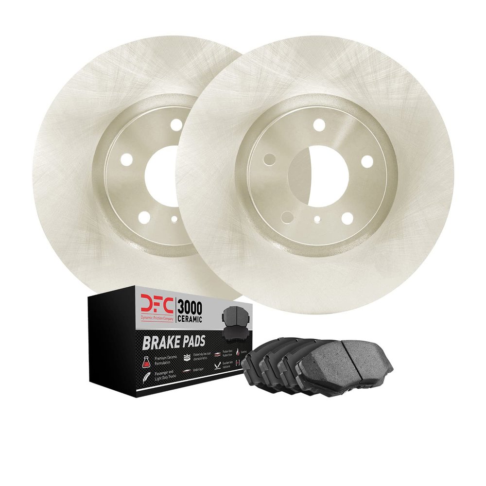 DFC Brake Kit| Brake Rotors| 3000 Ceramic Brake Pads and Rotors Kit
