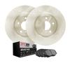 DFC Brake Kit| Brake Rotors| 3000 Ceramic Brake Pads and Rotors Kit view 1