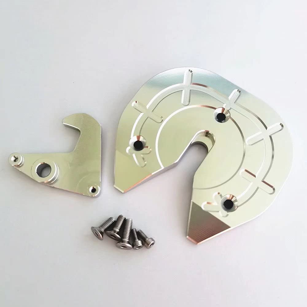 Aluminum Coupler Turntable Hitch Silver for 1/14 Tamiya Tractor Truck and Tralier X Parts 10225105