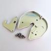 Aluminum Coupler Turntable Hitch Silver for 1/14 Tamiya Tractor Truck and Tralier X Parts 10225105 view 2