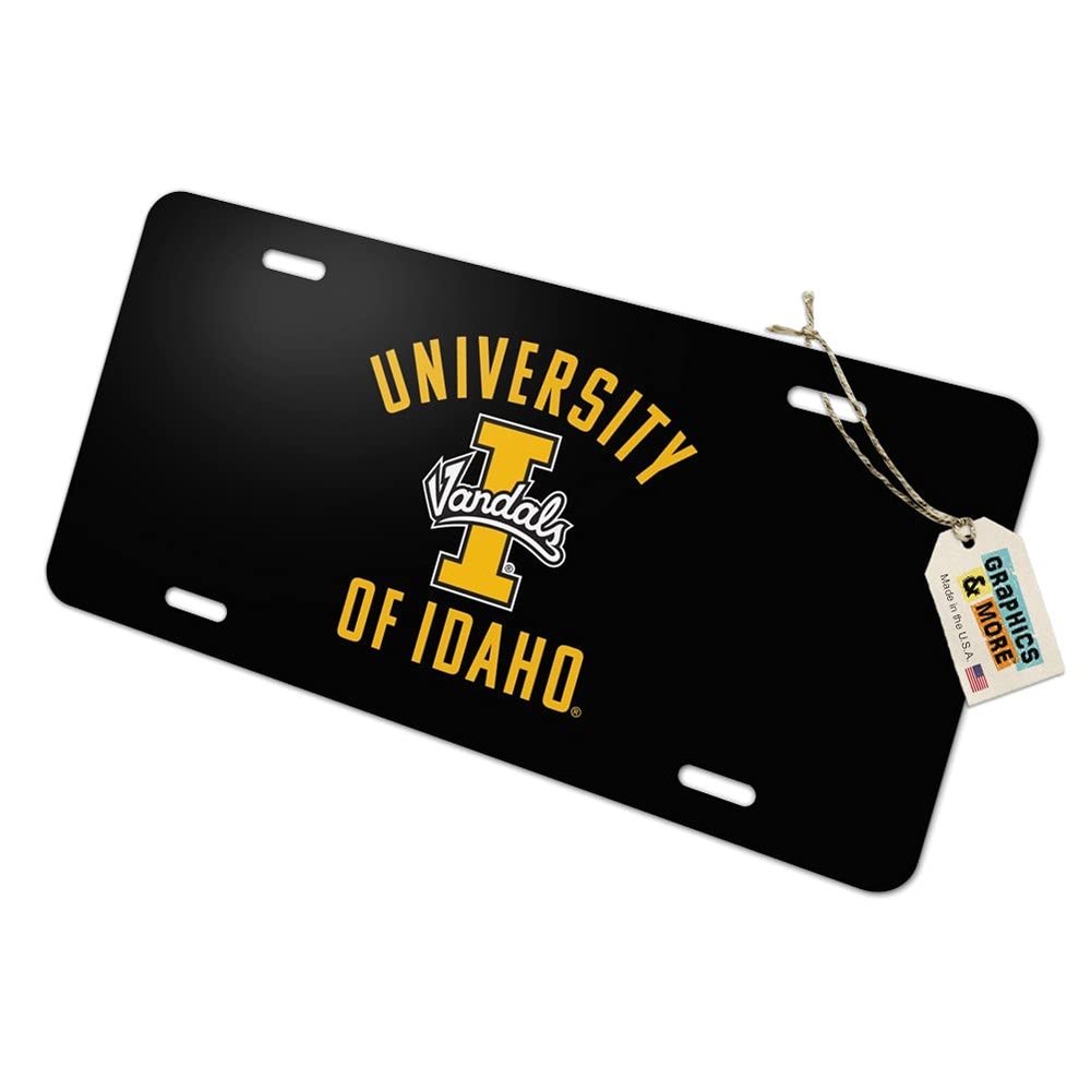 GRAPHICS & MORE University of Idaho Vandals Novelty Metal Vanity Tag License Plate